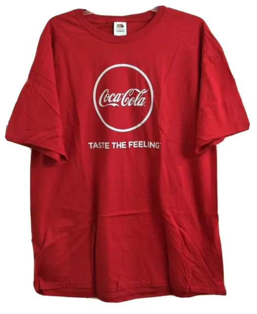 Coca-Cola Taste The Feeling T-Shirt Adult XL X-Large Coke New