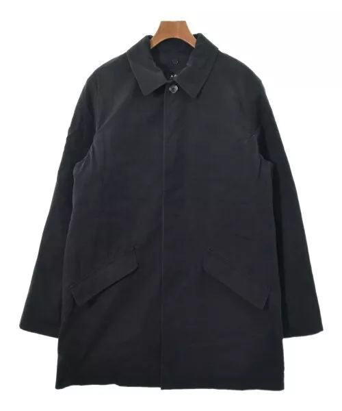 A.P.C. Bal Collar Coat Black M 2200426643012