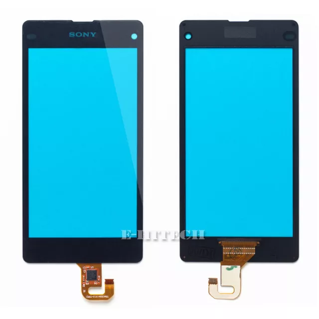 Sony Xperia Z1 Mini Compact Black Digitizer Touch Screen Glass Lens D5503 3G