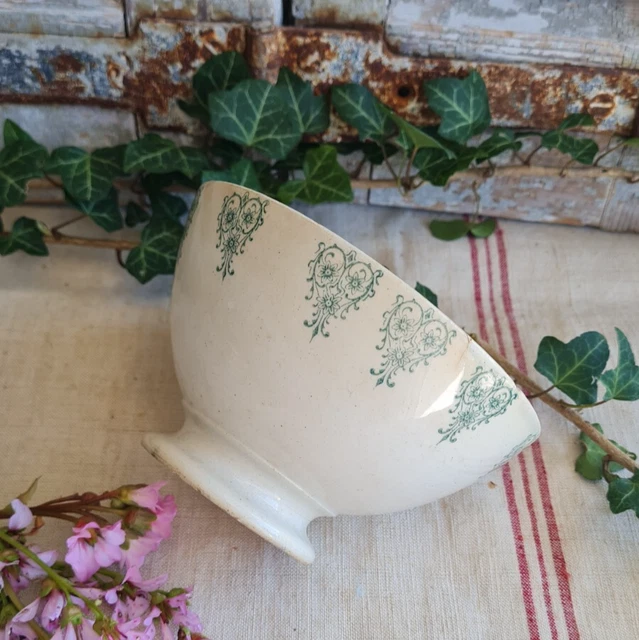 ANCIEN BOL DE Grand Mere Digoin Sarreguemines Bleu EUR 28,00 - FR