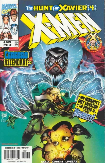 X-Men (2nd Series) #83 VF/NM; Marvel | Joe Kelly Hunt For Xavier 4 - we combine