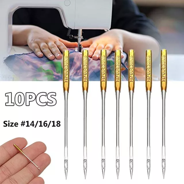 10PCS  Big Eye Sewing Machine Universal Regular Useful Sewing  Needles