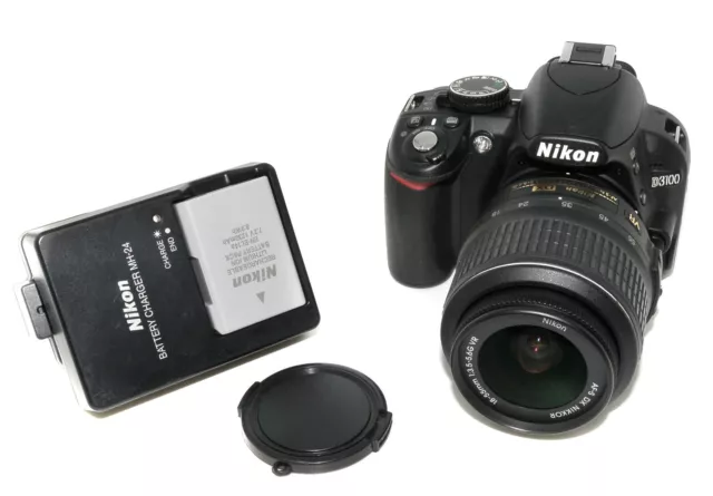 Nikon D3100 mit Nikkor DX AF-S 3.5-5.6/18-55mm G DX 2285/3