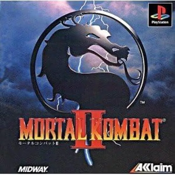 USED Mortal Kombat 2 II Play Station 1  (Language/Japanese)( No Obi)