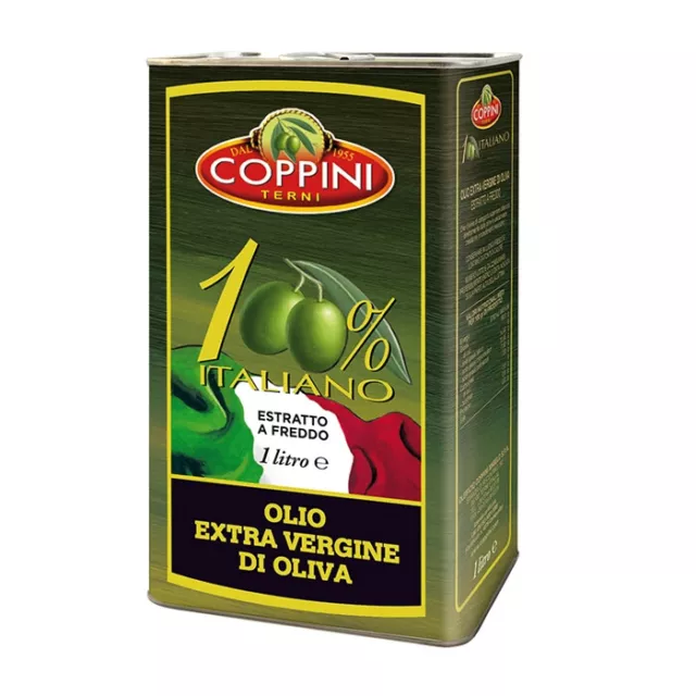 Olio Extra Vergine di Oliva 100% Italiano COPPINI 1lt