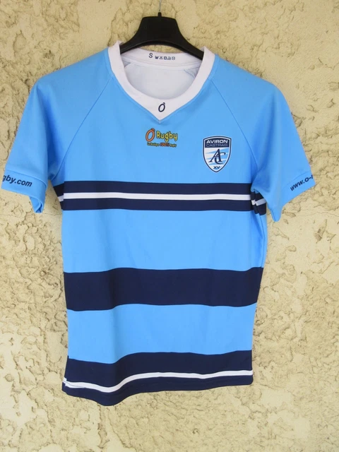 Maillot rugby CASTRES AVIRON CASTRAIS porté n°12 Toril shirt Minimes 2 S | eBay