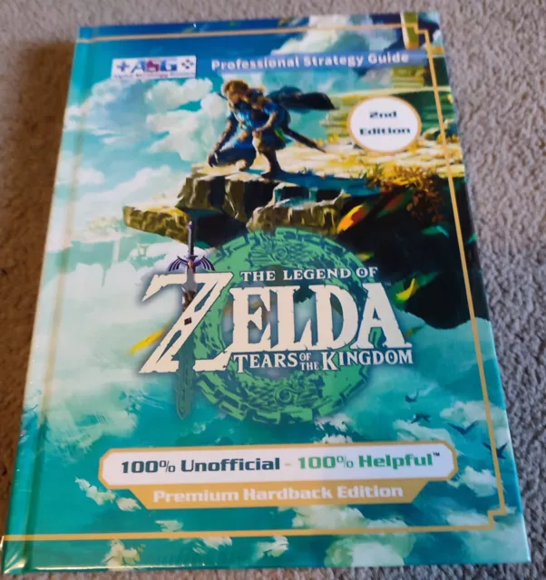 The Legend of Zelda Tears of the Kingdom Strategy Guide Book: Hardback + Ribbons