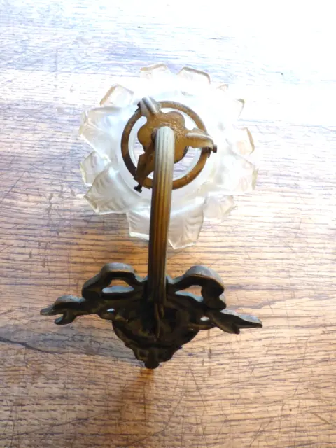 ancienne applique Lampe col de cygne bronze style louis XVI  vintage collection 8