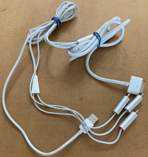 OEM Apple RGB Component A/V Video Cable 30-Pin for Ipod/Iphone/Ipod