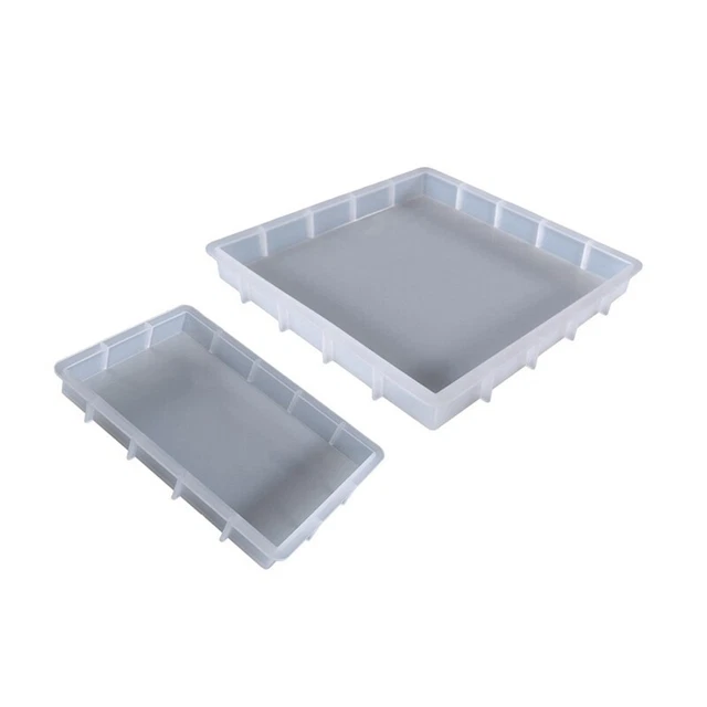 2 StüCke Harzformen, Quadratische und Rechteckige Silikon Epoxy Formen für  J8N5