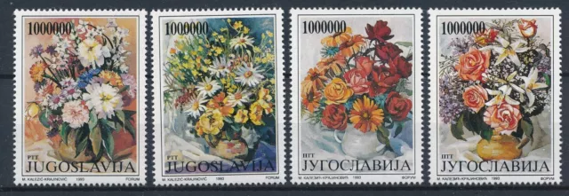 [BIN14255] Yugoslavia 1993 Painting good set of stamps very fine MNH