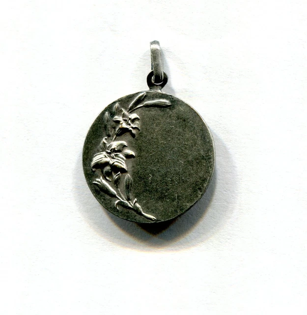 Jumelles Anciennes Art Nouveau XIXe – Cerf Plaqué Argent Laiton – Fabriquées En France