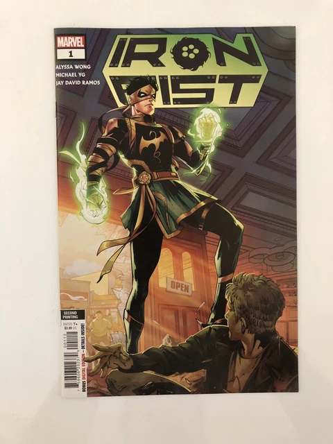 Marvel Comics Iron Fist #1 (2022) Second Printing Variant Combine/Free Shipping