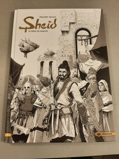 BD SHEÏD T1 LE PIEGE MAFATE EO GRAND FORMAT TLUXE 1400ex + ex-libris  10/2020