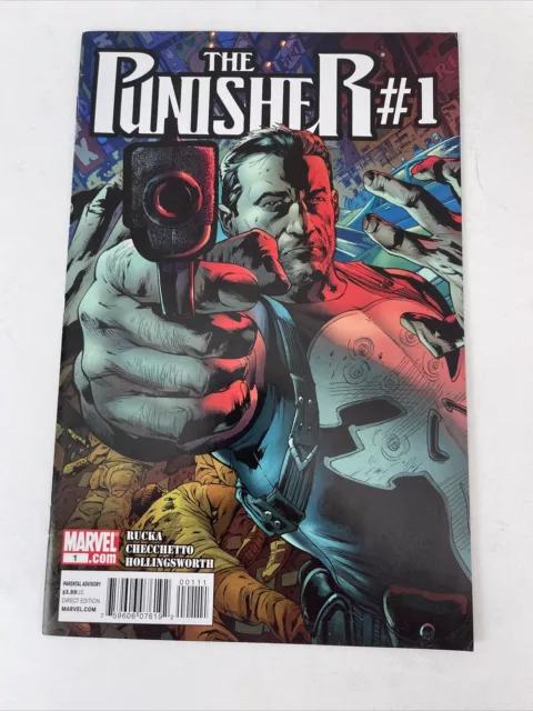 The Punisher #1 (Vol.9, 2011) / Rucka & Checchetto