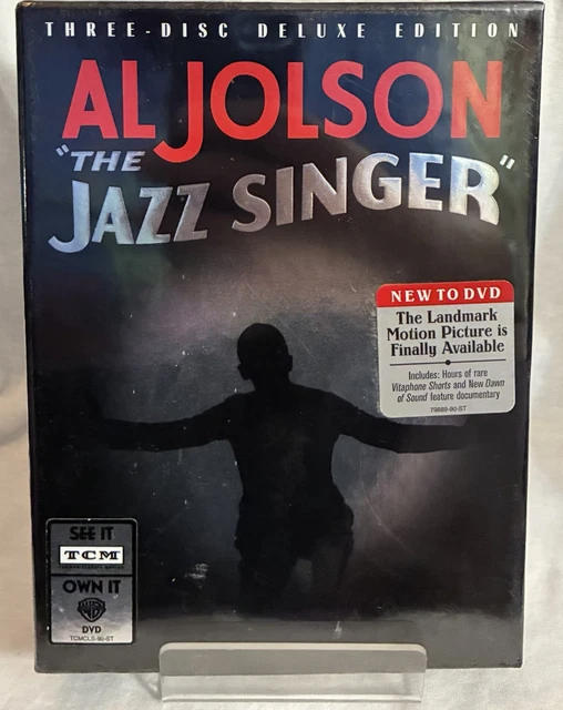 JAZZ SINGER AL Jolson 3 Disc DVD Set Deluxe 80th Anniversary New