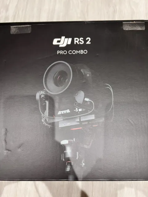 DJI RS 2 Gimbal Stabilizer Pro Combo + Carry Case + Original Box