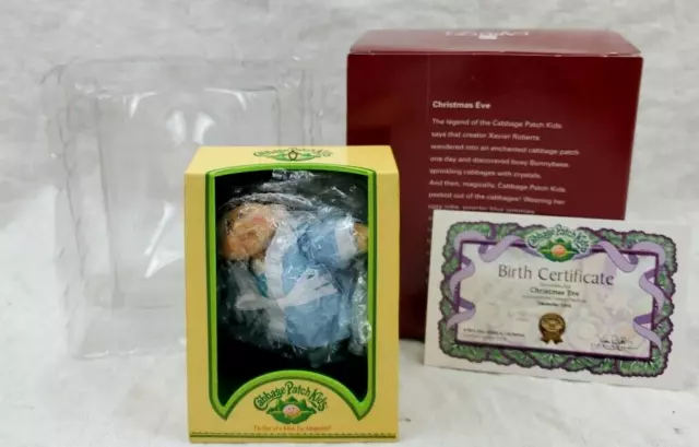 Heirloom Carlton Cards Cabbage Patch Kids Ornament "Christmas Eve" 2005 172  Box