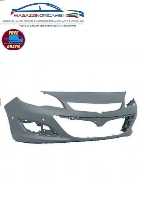 Griglia Paraurti Anteriore Centrale Per Opel Astra J 2009-2011 | Sostituzione OEM 1400466 | ABS Di Alta Qualità