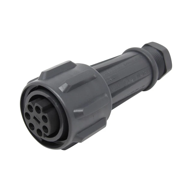 Tec Hit Stecker Weiblich Mit Erdungsring, 16 A, Für Kabel 3G1,5 Mm² Oder 3G2,5 Mm², Kindersicher