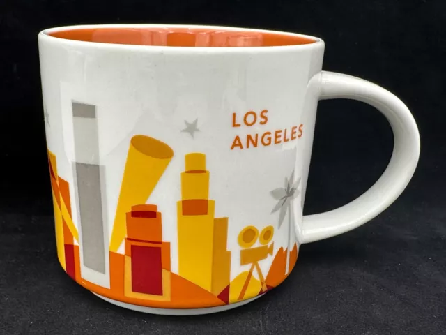 Starbucks Los Angeles You Are Here YAH Series Coffee Mug 14oz Cup 2014 EUC