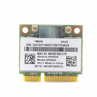 NEW Intel 6230 802.11abgn IBM Thinkpad FRU 60yffff Wlan Bluetooth 3.0 Combo Card 