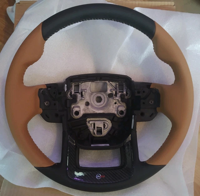 Volant Sport Plat Range Rover Sport L494 - Revêtu Alcantara, Avec Palettes - Reconditionné