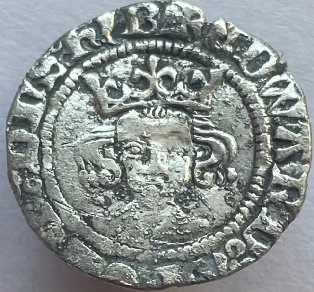 1327-77 Edward III (3rd) Hammered Silver Penny London Mint