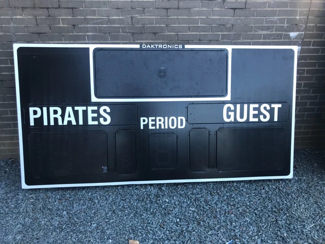 (2) Daktronics basketball scoreboards (2) Daktronics basketball scoreboards
