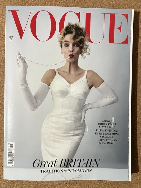 BRITISH VOGUE MAGAZINE December 2023 JODIE COMER Collectors
