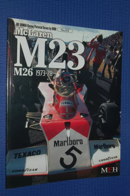 REBAJADO 5 Euros Libro de JOE HONDA el McLaren M23 a M26 1973-78