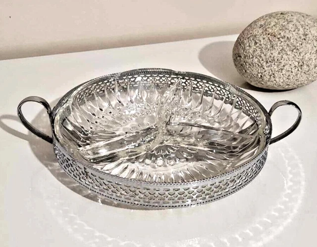 PLAT A HORS D'ŒUVRE, CRUDITES, A COMPARTIMENTS, APERO, porcelaine de