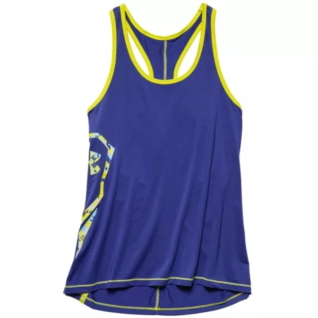 Under Armour UA Ripshot Exploded Racerback Tank Top Siberian Iris/Flashlight, S