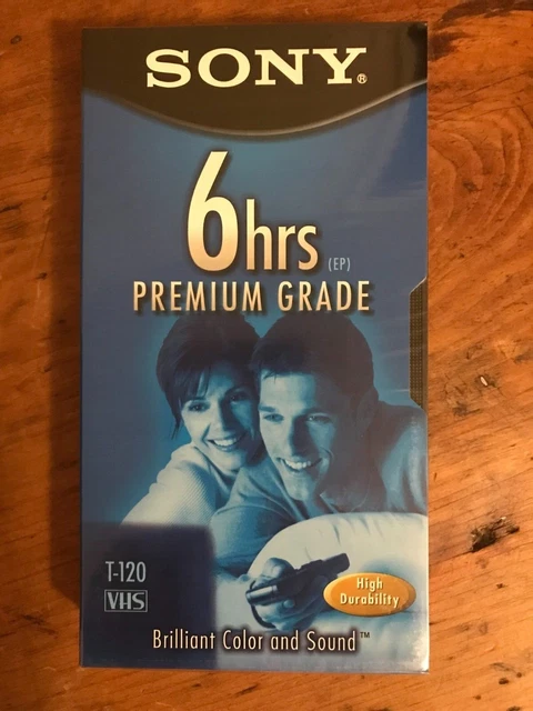 SONY blank VHS tapes - new - unopened - Lot of 18