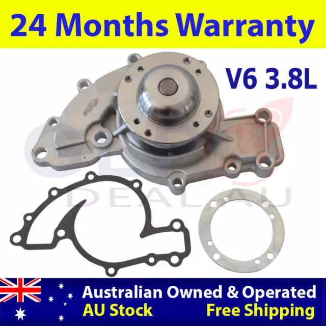 Water Pump Suits Holden Commodore VN VP VR VS VT VX VY WH WK 3.8L V6