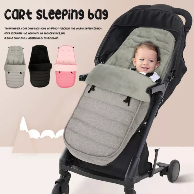 Universal Pushchair Footmuffs Sleeping Bag Cosy Toes Pram Buggy Stroller 90cm