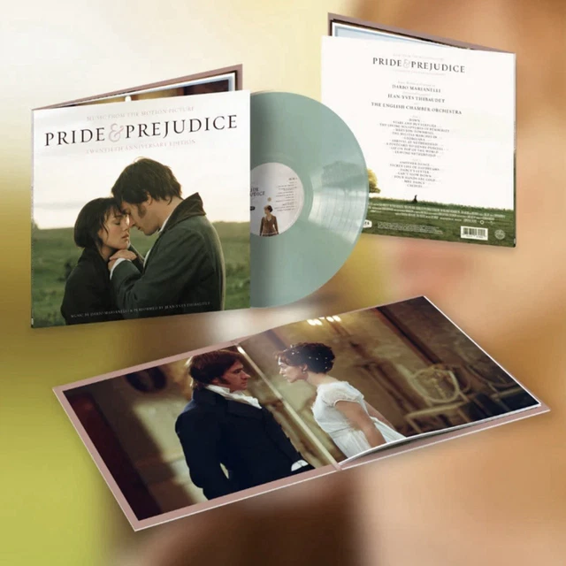 PRIDE & PREJUDICE Original Soundtrack Deluxe Sea Glass Vinyl
