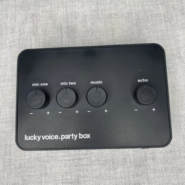 Lucky Voice Karaoke Party Box Unit Untested