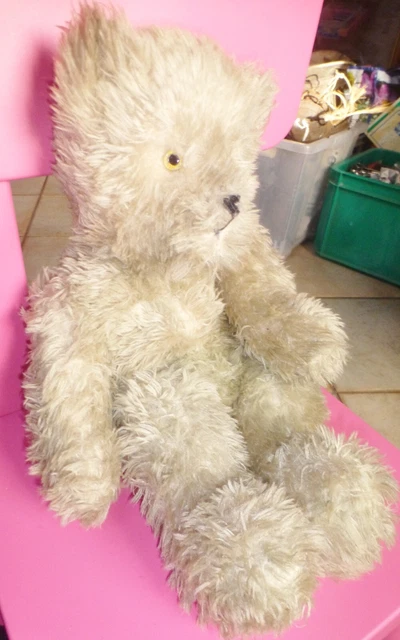 Rare grand Ours Steiff Record, Ours Ancien