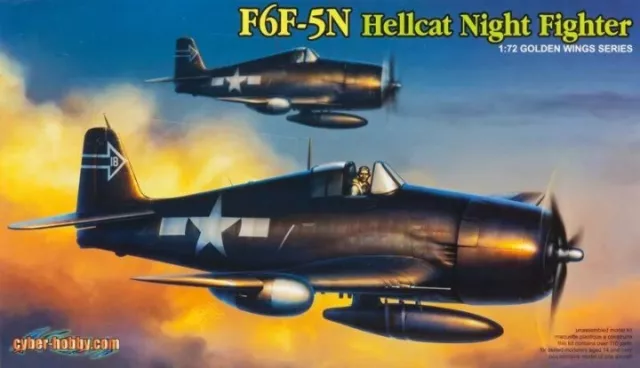 Grumman F6F-5N Hellcat 1/72 Cyber 5080
