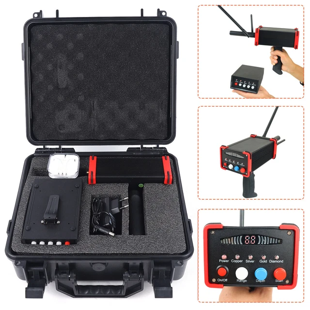 Metal detector professionale con display LCD portatile oro metal detector impermeabile 99 m