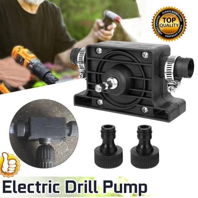 Hand Electric Drill Drive Self Priming Pump Home Oil Fluid Water Transfer Tools