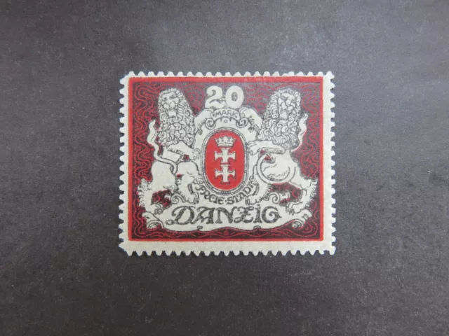 1921 Deutschland Danzig Mi-Nr. DA 89 Freimarkenausgabe ungestempelt