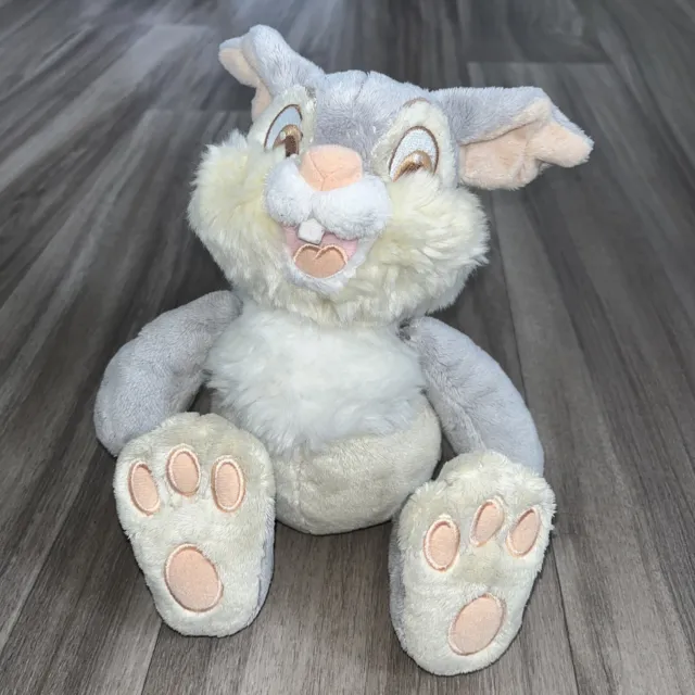 Disney Store Stamped Thumper Rabbit Bambi Soft Toy Plush Approx 11” Cuddly