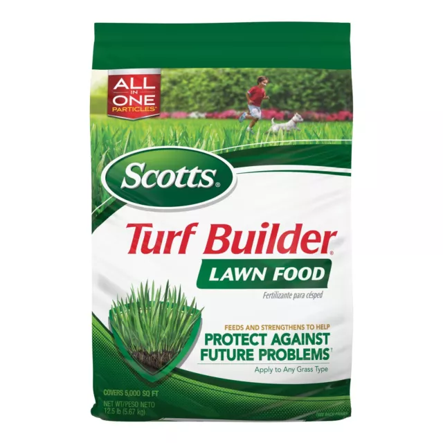 Scotts Turf Builder Lawn Food  Northern 12.5 lbs., Covers 5,000 sq. ft.