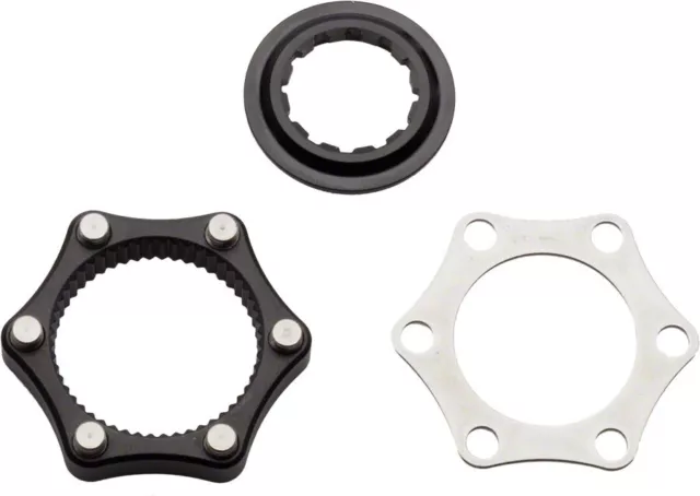 Problem Solvers Centerlock to 6-Bolt rotor adapter kit, QR or 12mm