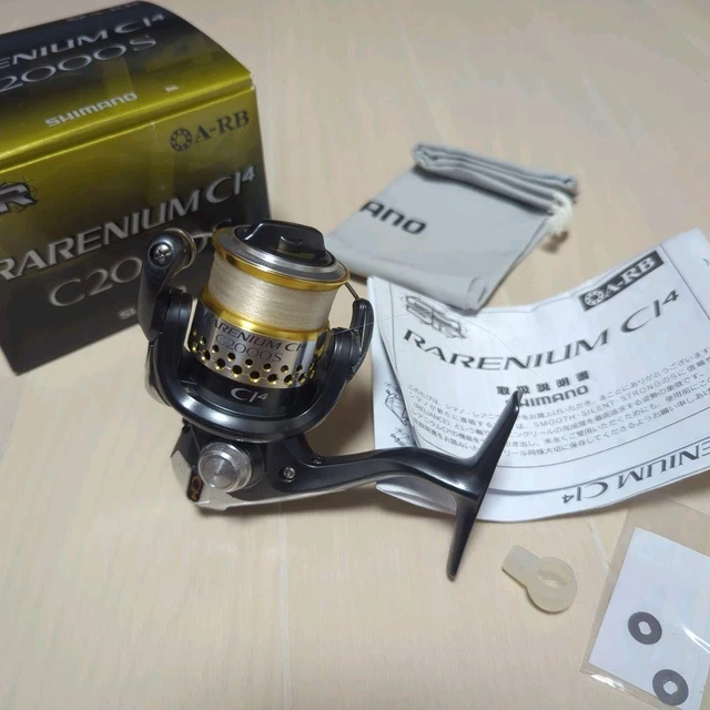SHIMANO 09 NIUM Ci4 C2000S Rarenium Spinning Reel Used Small