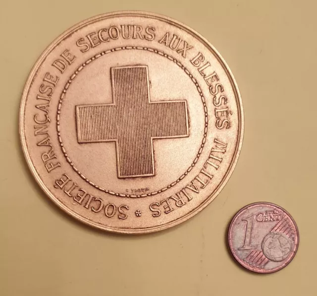 Médaille  Société de Secours aux Blessés Militaires  Att. COL. de BENOIST 1940