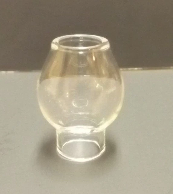 3/4" X 1 5/8" Miniature Glass Oil Lamp Chimney For Cresolene Burner New 57907Jb