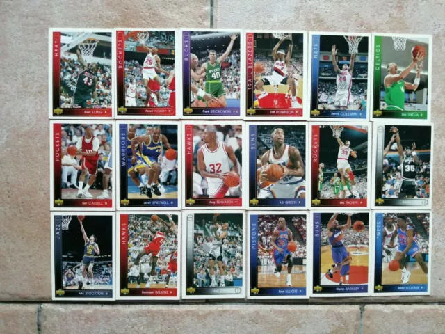 Lot Cartes Hologramme Upper Deck NBA Basketball 93' 94'  VF